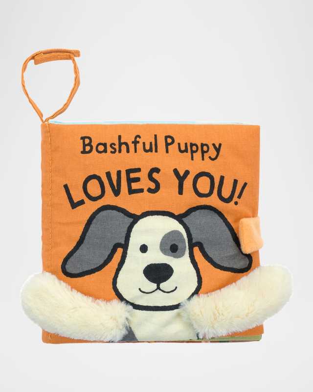 Bashful Puppy Loves You Fabric Crinkle Book